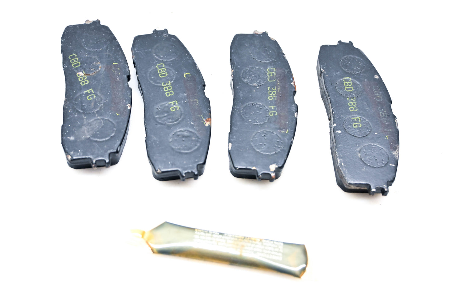 Parts Master D337 Organic Brake Pad Qty 4 NOS
