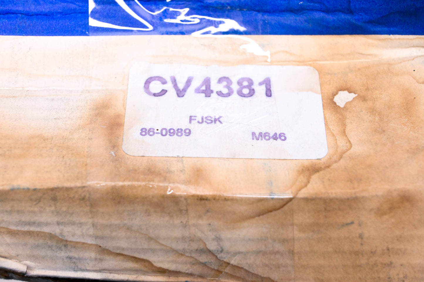 Parts Master CV4381, 86-0989 CV Shaft Assembly NOS