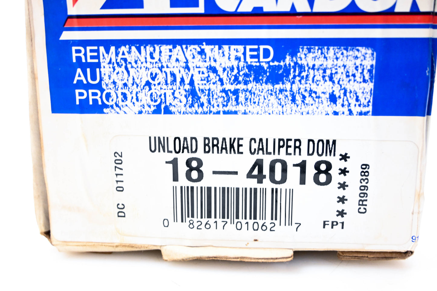 Cardone 18-4018, 99903 Brake Caliper NOS