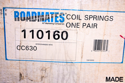 Roadmates 110160, CC630 Coil Spring Kit NOS