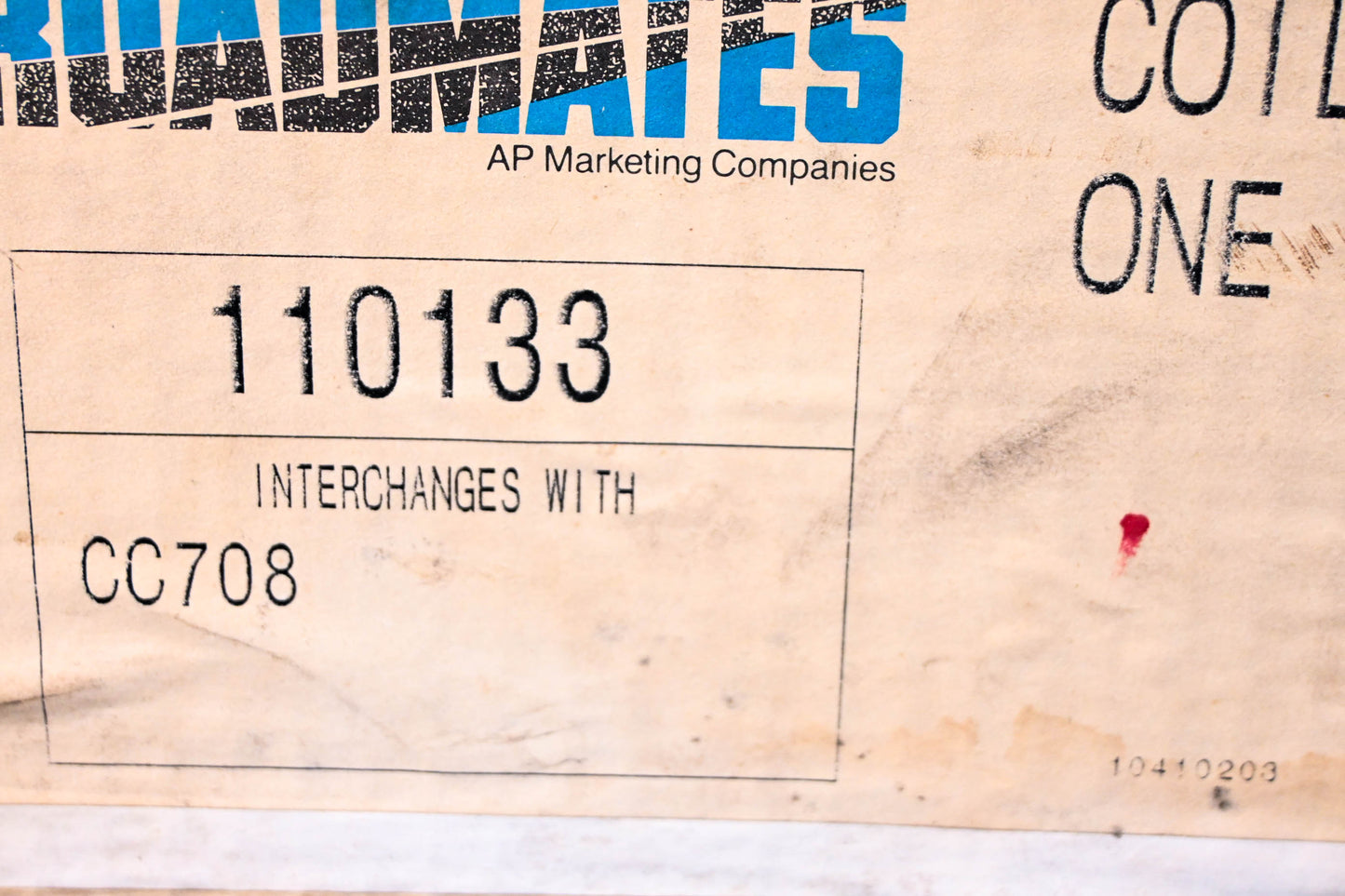 Roadmates 110133, CC708 Coil Spring Kit NOS
