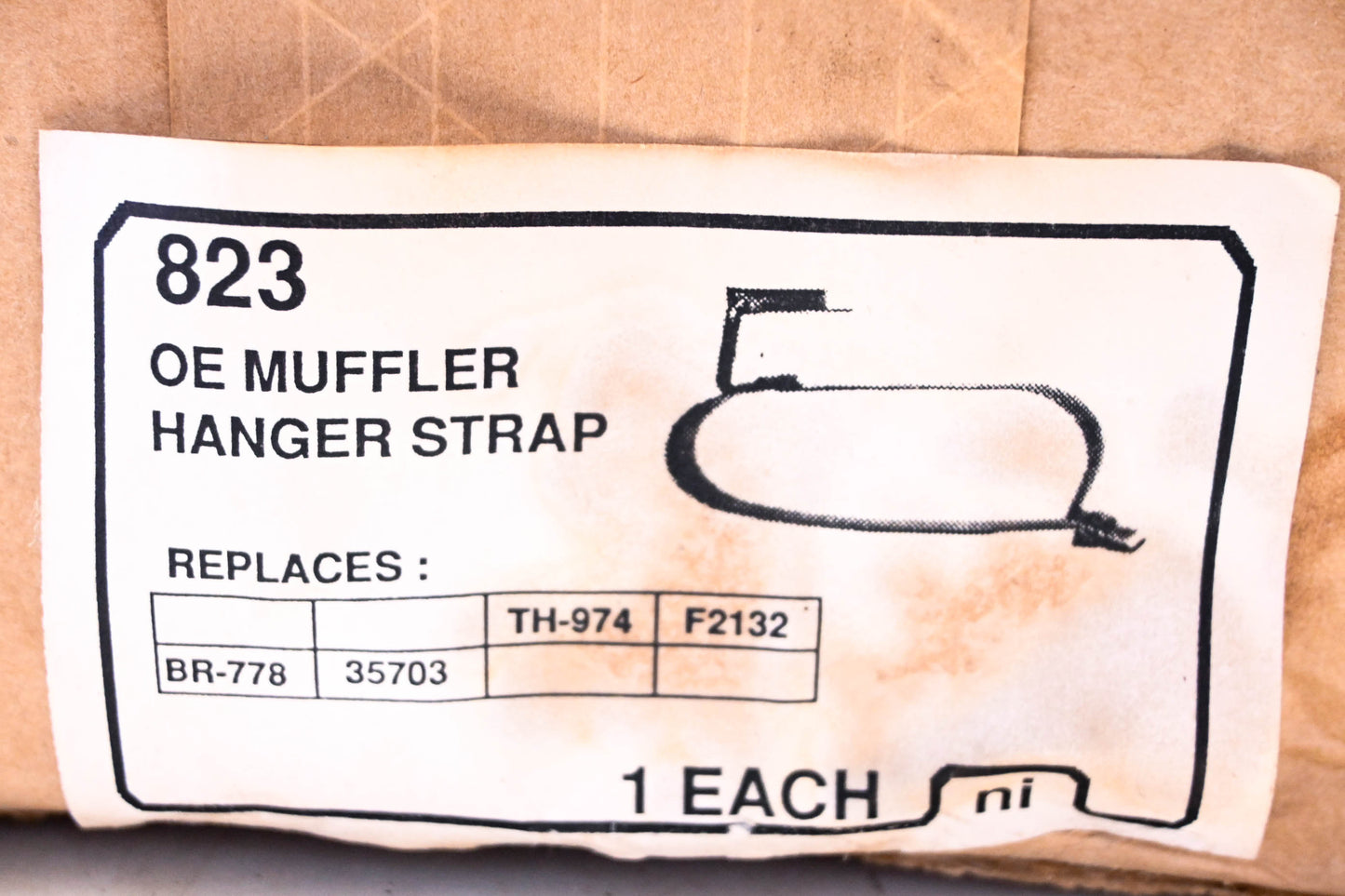 Chrysler 823, BR-778, 35703 Muffler Strap