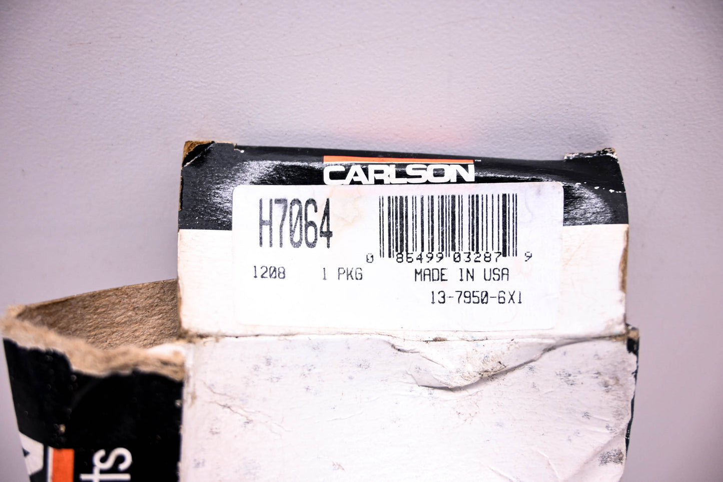 Carlson H7064, 13-7950-6X1 Drum Brake Hardware kit NOS