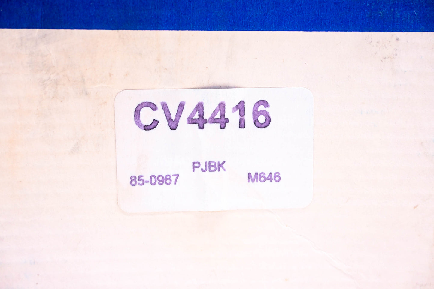 Constant Velocity Products CV4416, 85-0967 CV Joint Boot Kit NOS