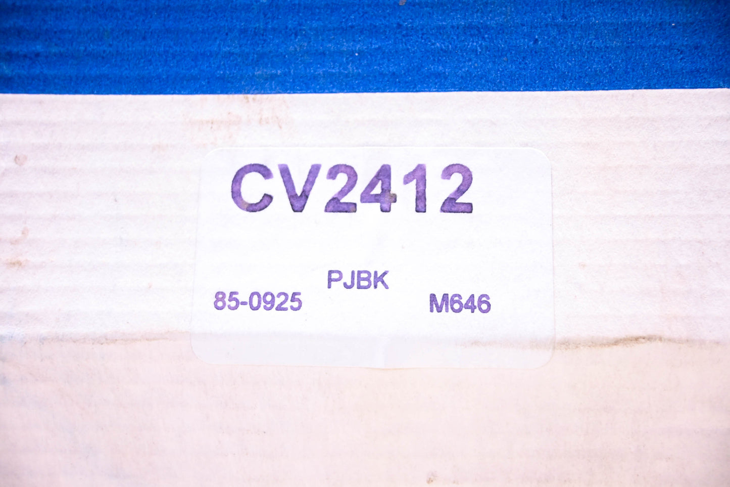 Constant Velocity Products CV2412, 85-0925 CV Joint Boot Kit NOS
