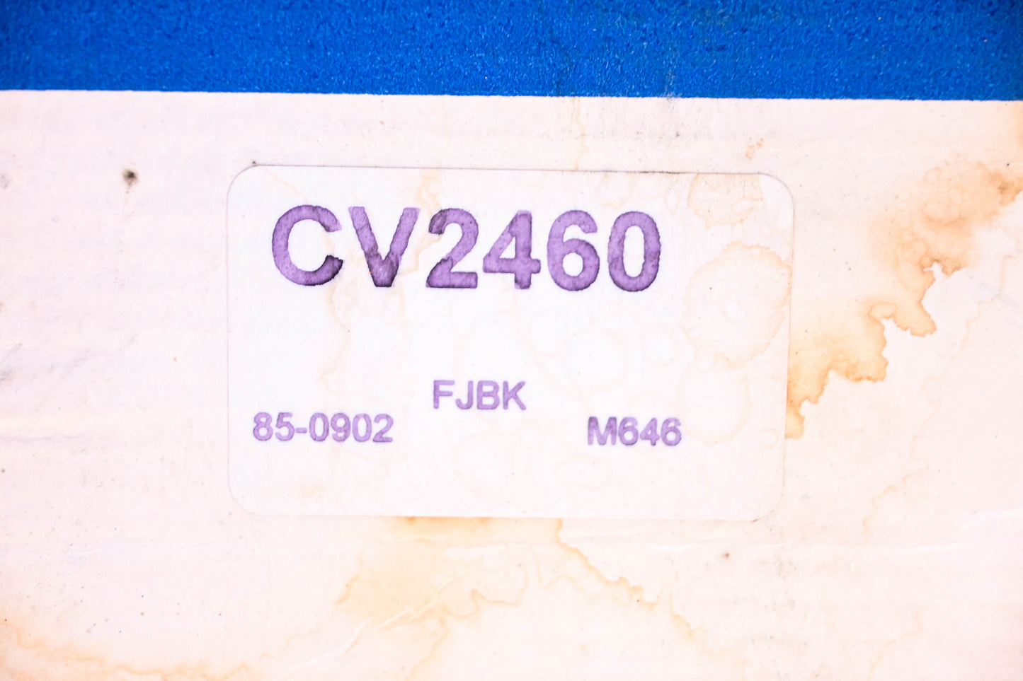 Constant Velocity Products CV2460, 85-0902 CV Joint Boot Kit NOS