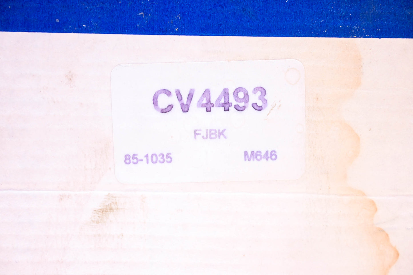 Constant Velocity Products CV4493, 85-1035 CV Joint Boot Kit NOS