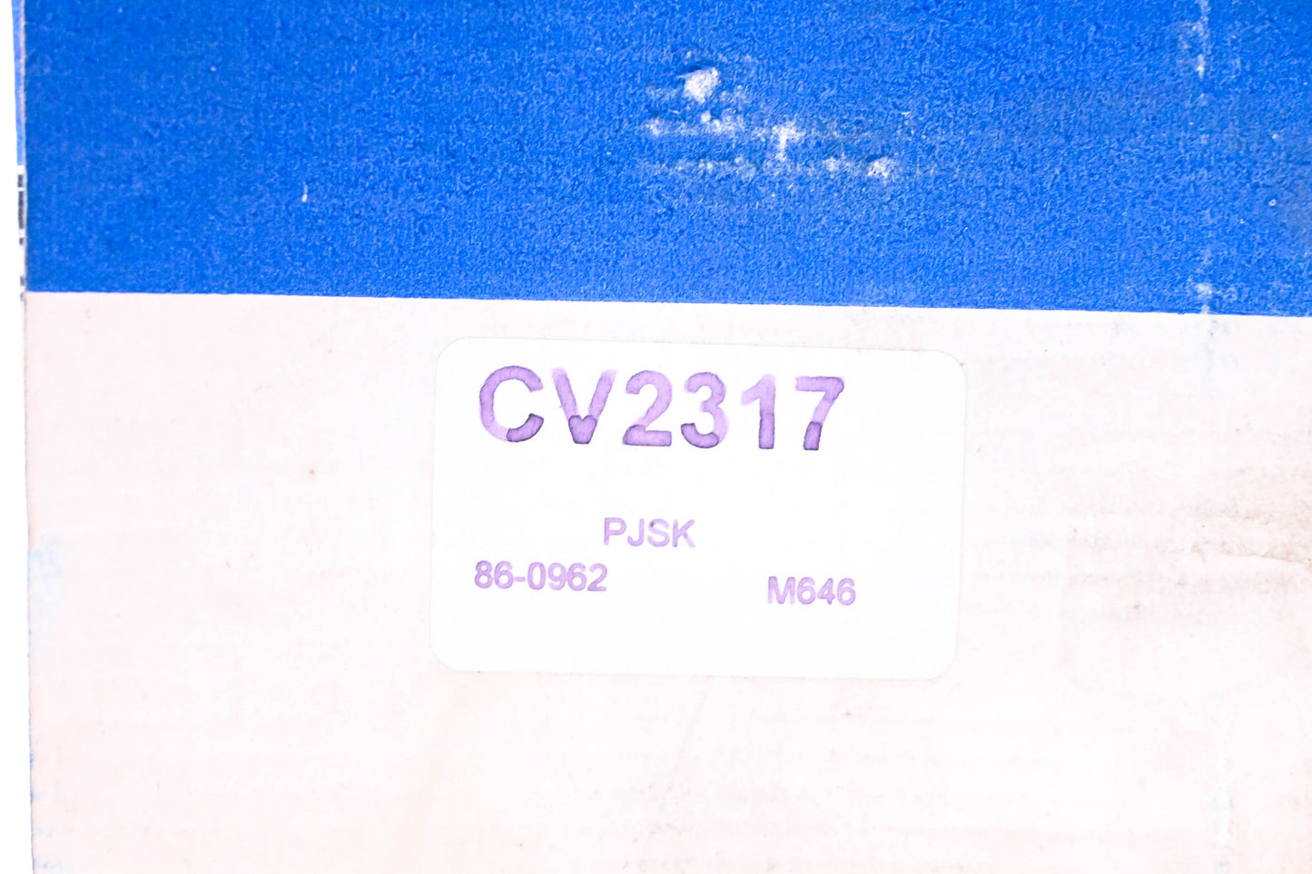Constant Velocity Products CV2317, 85-0962 CV Joint Boot Kit NOS