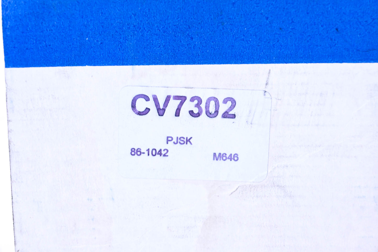Constant Velocity Products CV7302, 86-1042 CV Joint Boot Kit NOS