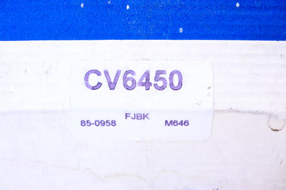 Constant Velocity Products CV6450, 85-0958 CV Joint Boot Kit NOS