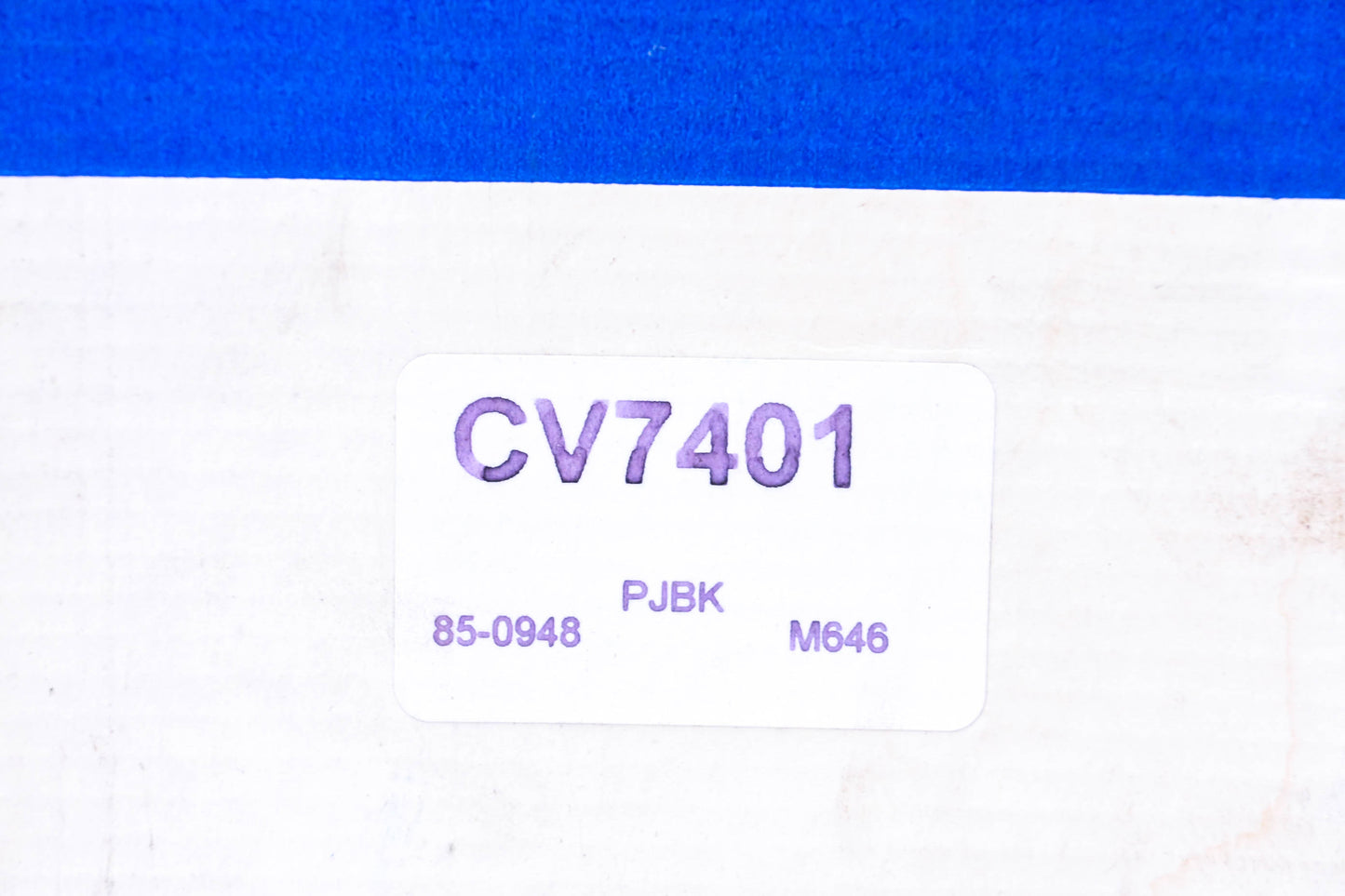 Constant Velocity Products CV7401, 85-0948 CV Joint Boot Kit NOS