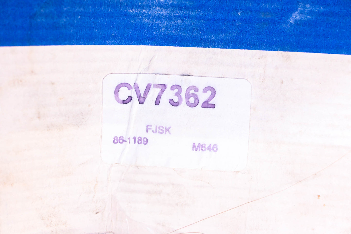 Constant Velocity Products CV7362, 86-1189 CV Joint Boot Kit NOS