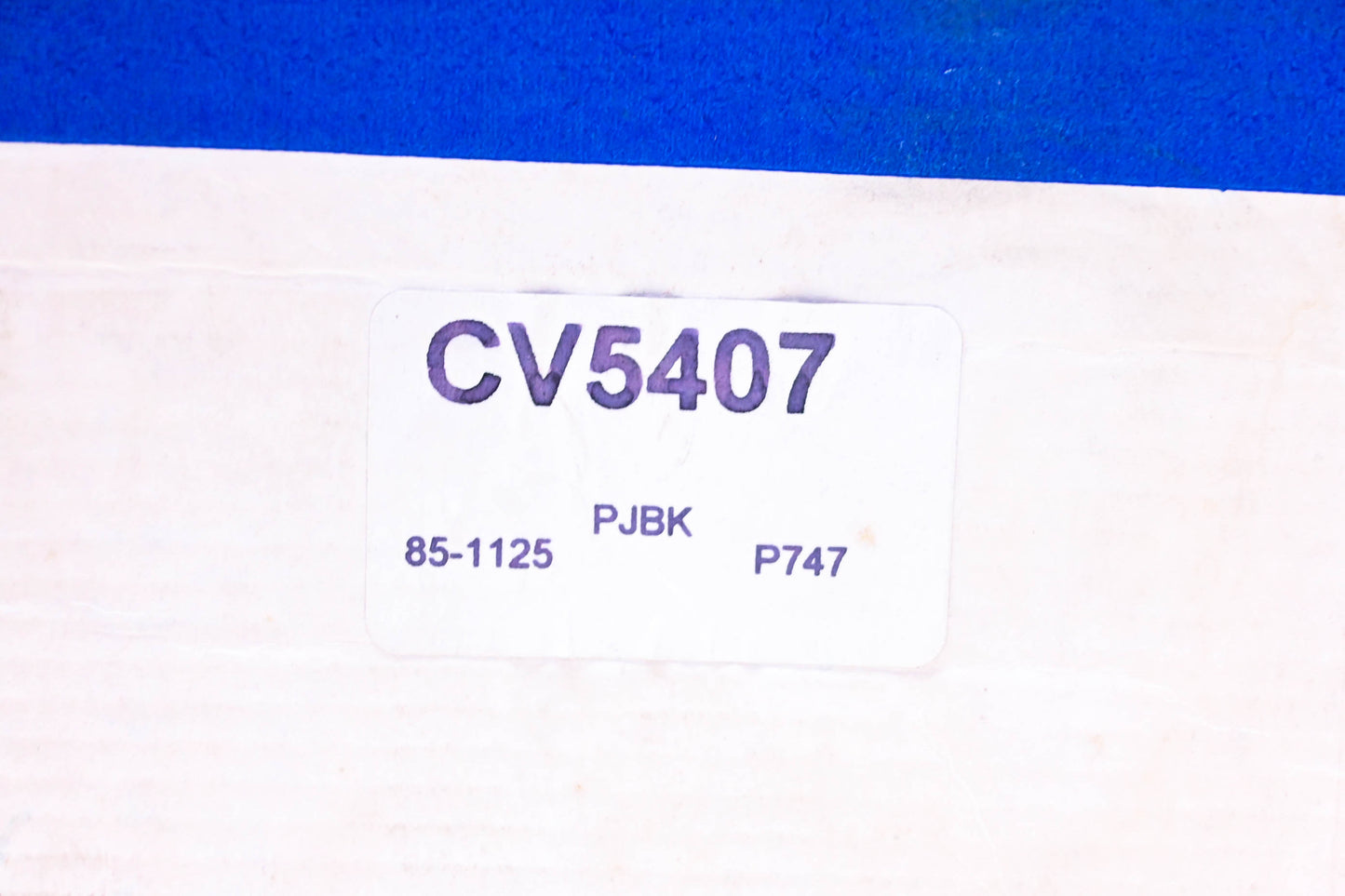 Constant Velocity Products CV5407, 85-1125 CV Joint Boot Kit NOS
