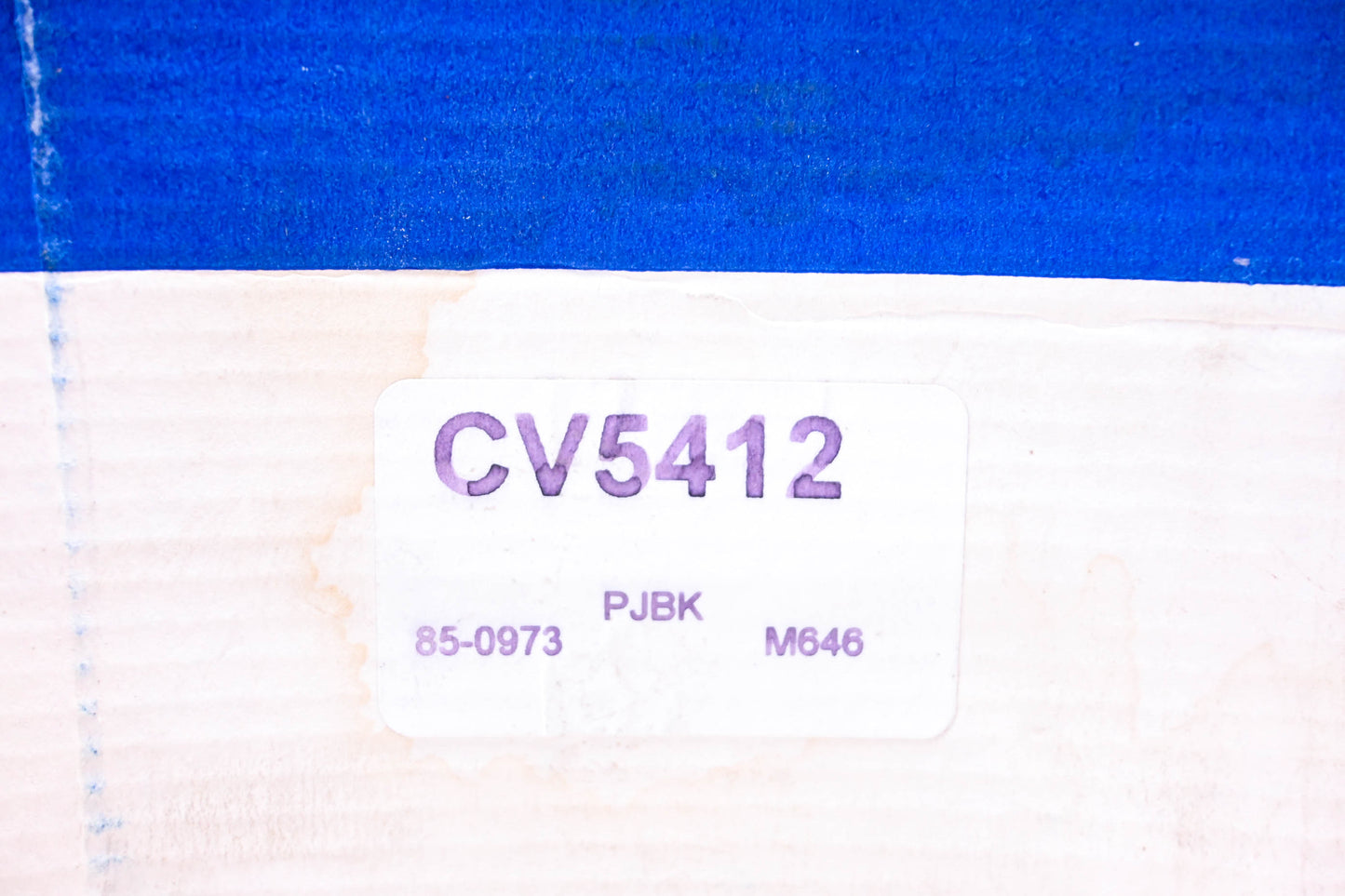 Constant Velocity Products CV5412, 85-0973 CV Joint Boot Kit NOS
