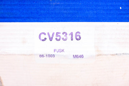 Constant Velocity Products CV5316, 86-1003 CV Joint Boot Kit NOS