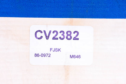 Constant Velocity Products CV2382, 86-0972 CV Joint Boot Kit NOS
