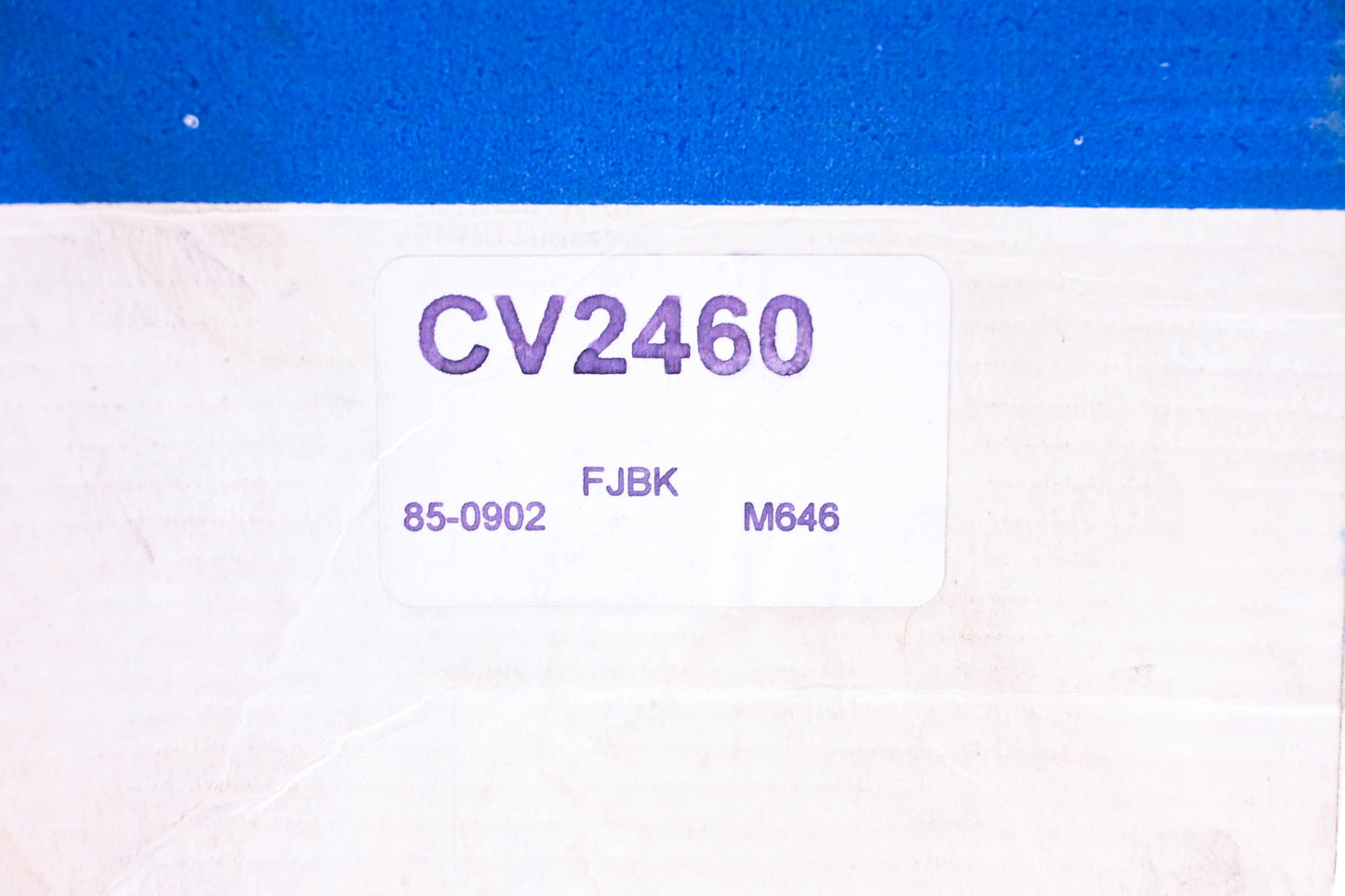 Constant Velocity Products CV2460, 85-0902 CV Joint Boot Kit NOS