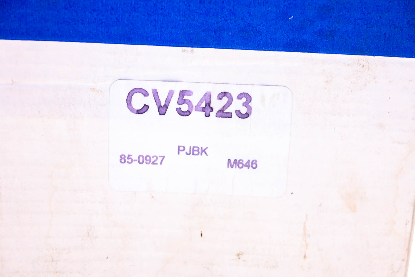 Constant Velocity Products CV5423, 85-0927 CV Joint Boot Kit NOS