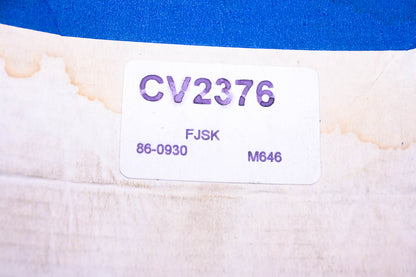 Constant Velocity Products CV2376, 86-0930 CV Joint Boot Kit NOS