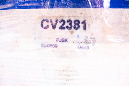 Constant Velocity Products CV2381, 86-0969 CV Joint Boot Kit NOS