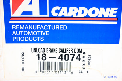 Cardone 18-4074 Brake Caliper NOS