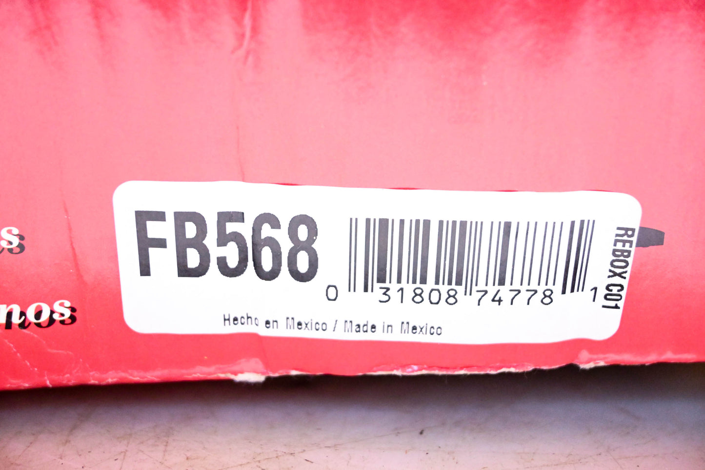 Parts Master FB568 Brake Shoes Kit NOS