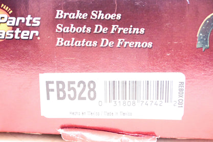 Parts Master FB528 Brake Shoes Kit NOS