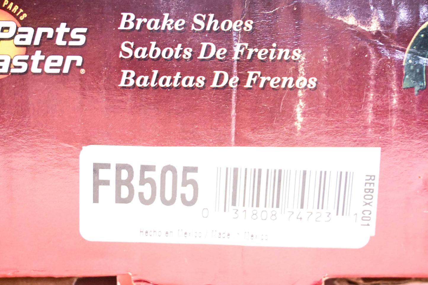 Parts Master FB505 Brake Shoes Kit NOS