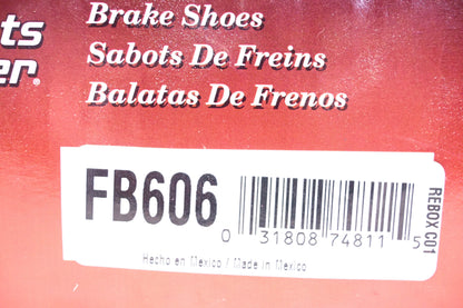 Parts Master FB606 Brake Shoes Kit NOS