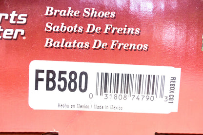 Parts Master FB580 Brake Shoes Kit NOS