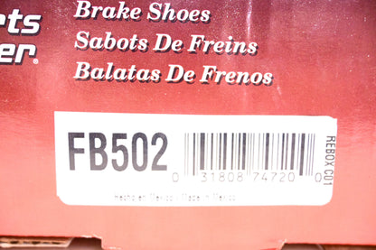 Parts Master FB502 Brake Shoes Kit NOS