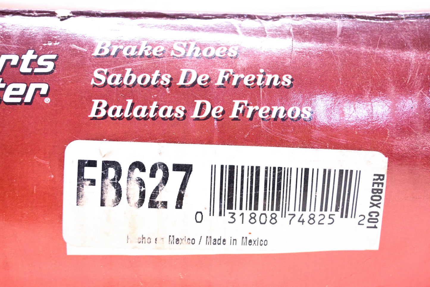 Parts Master FB627 Brake Shoes Kit NOS