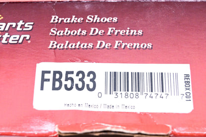 Parts Master FB533 Brake Shoes Kit NOS