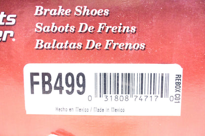 Parts Master FB499 Brake Shoes Kit NOS