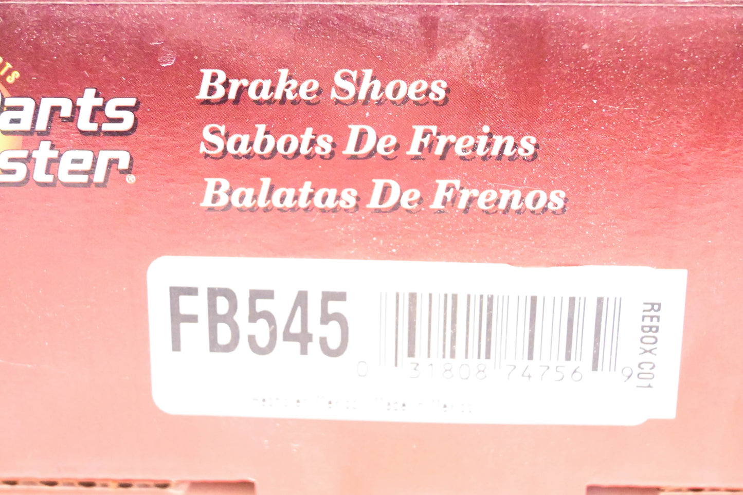 Parts Master FB545 Brake Shoes Kit NOS