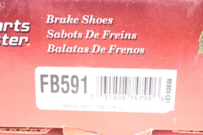 Parts Master FB591 Brake Shoes Kit NOS