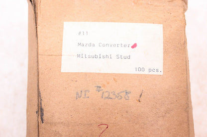 Mitsubishi 12358 Mazda Converter Studs Qty 4 NOS