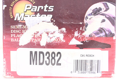 Parts Master MD382 Brake Pad Kit NOS