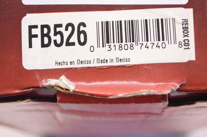 Parts Master FB526 Brake Shoes Kit NOS