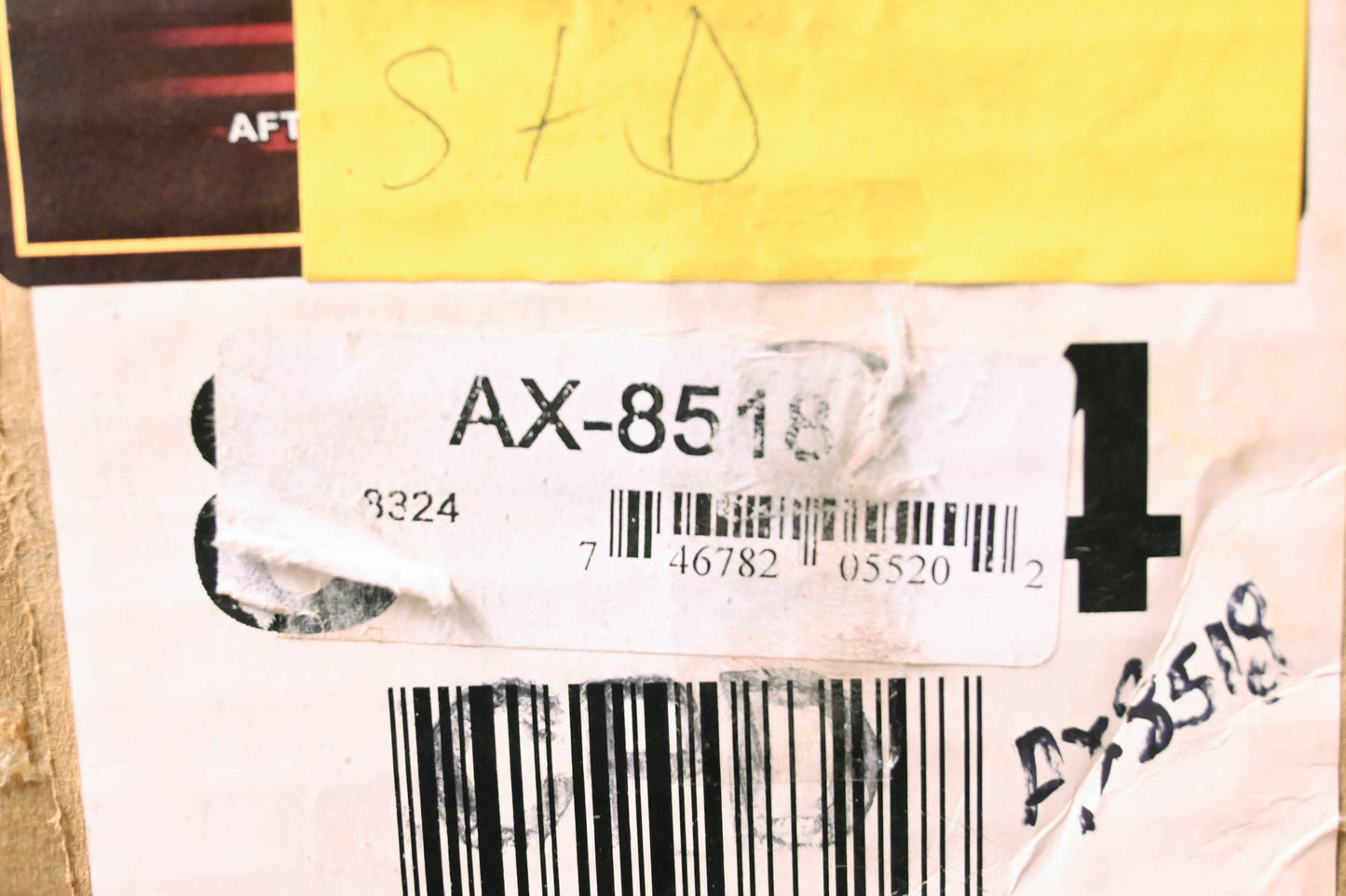 Parts Master AX-8518, 8324 CV Shaft Assembly NOS