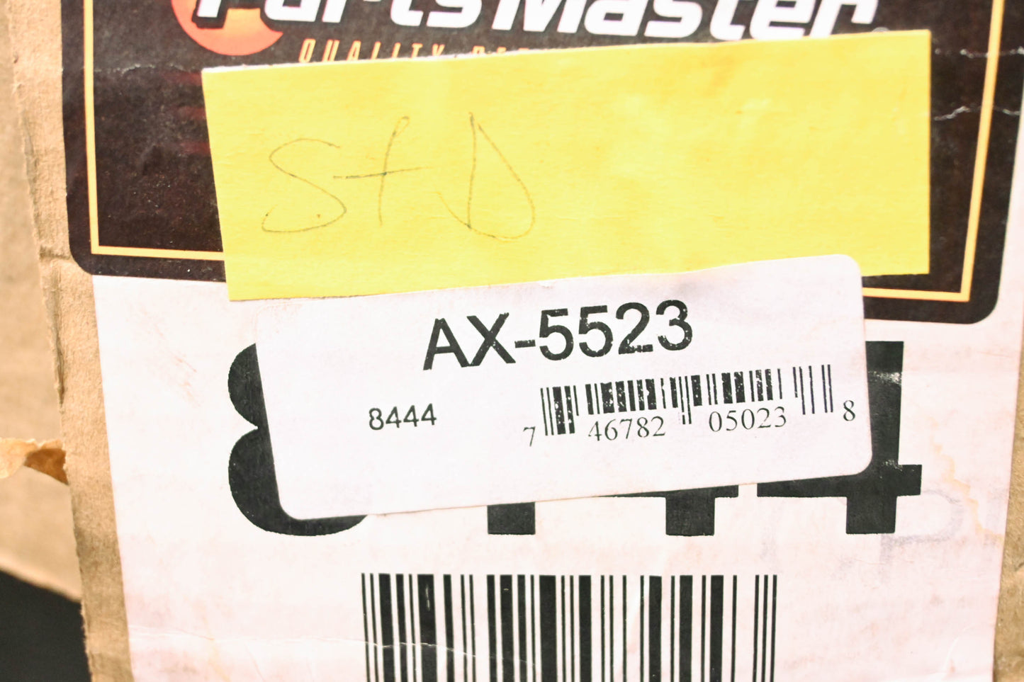 Parts Master AX-5523, 8444 CV Shaft Assembly NOS