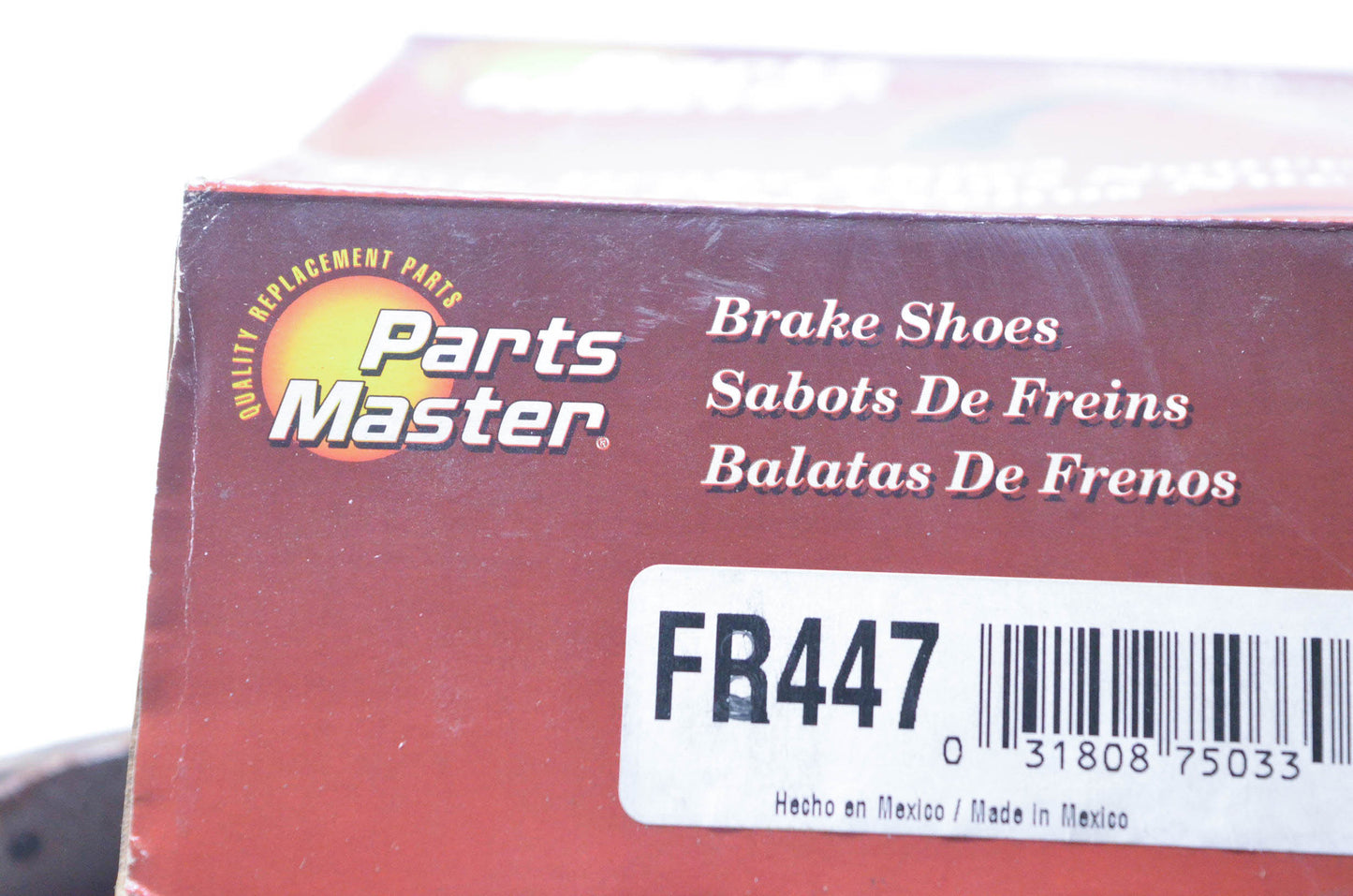 Parts Master FB447 Non Asbestos Brake Shoe Kit NOS