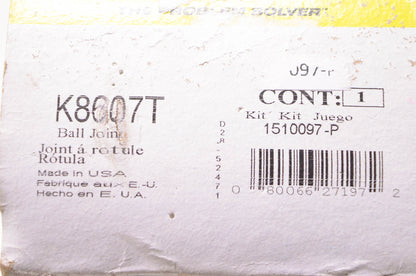Moog K8607T, 1510097-P Ball Joint Assembly NOS