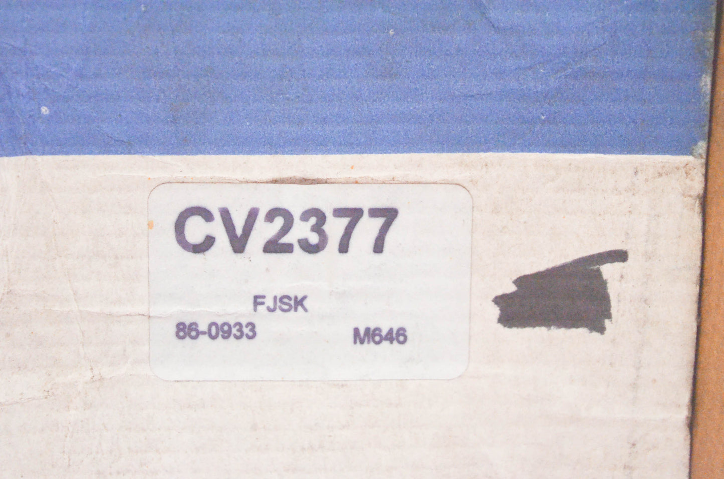 Constant Velocity Products CV2377, 86-0933 CV Joint Boot Kit NOS