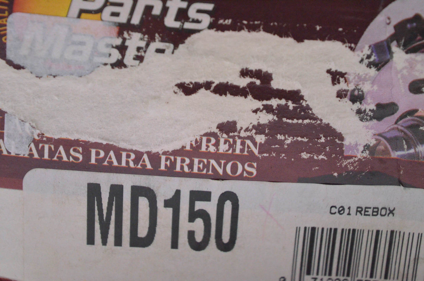 Parts Master MD150 Semi-Metallic Disc Brake Pads NOS