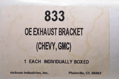 Nickson Industries 833 Exhaust Bracket NOS