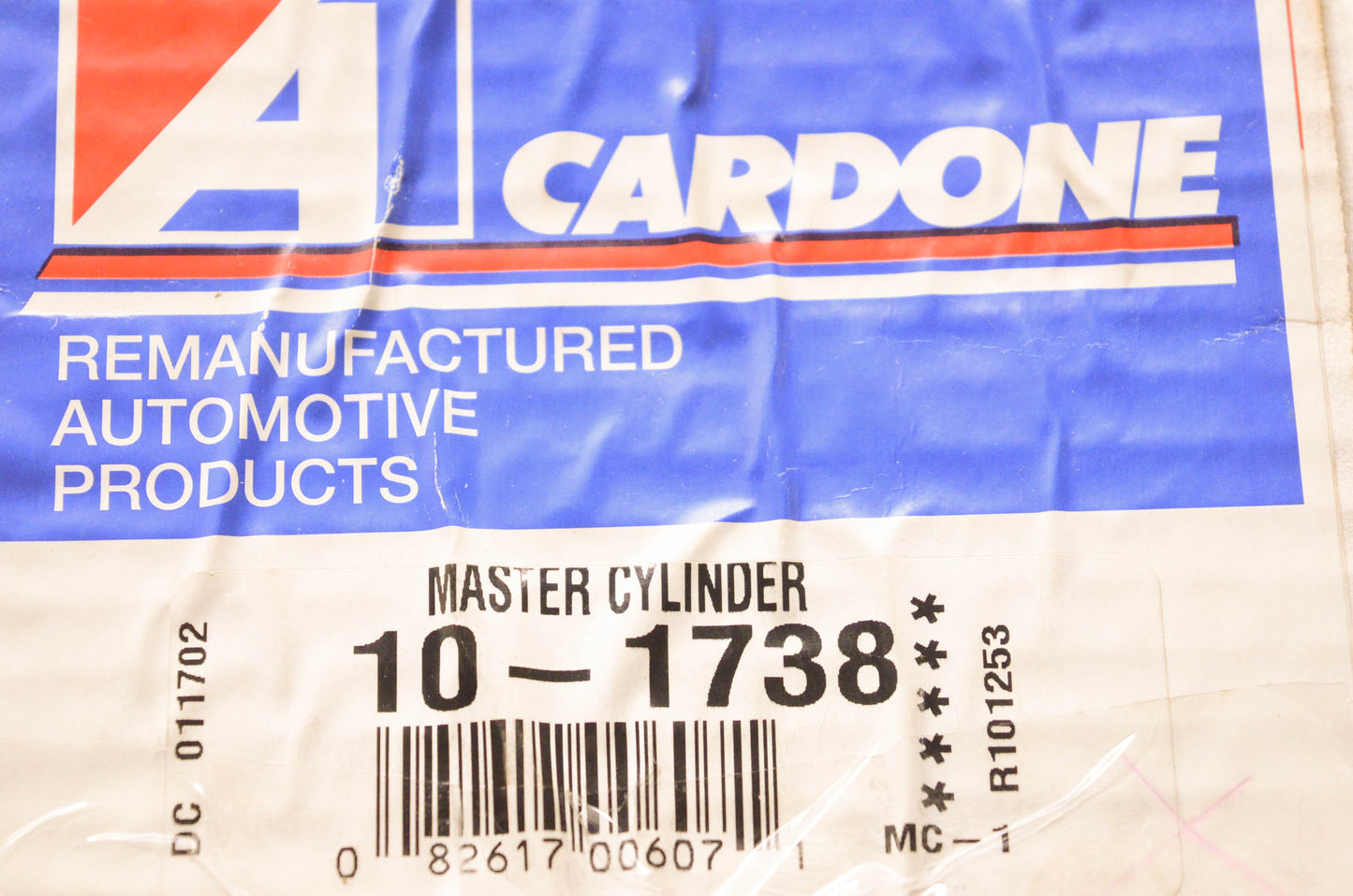 A1 Cardone 10-1738 Remanufactured Master Cylinder Kit NOS