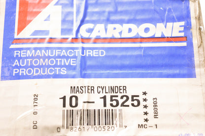 A1 Cardone 10-1525 Remanufactured Master Cylinder Kit NOS