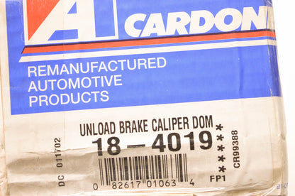 A1 Cardone 18-4019 Remanufactured Unload Brake Caliper Dom Kit NOS
