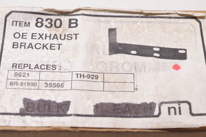 Nickson Industries 830B, BR-91900 Exhaust Bracket NOS